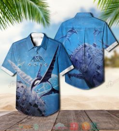Asia Aqua Hawaiian Shirt