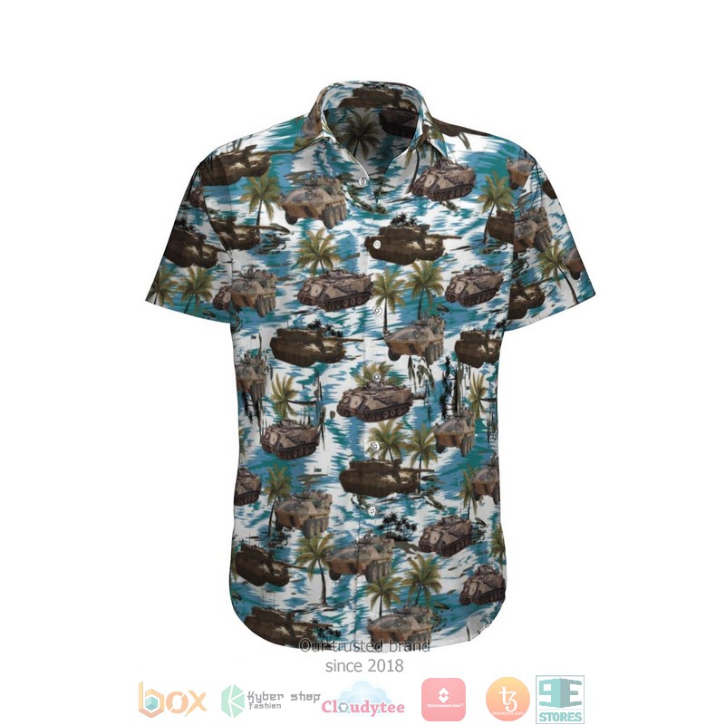 Aslav And Leopard Blue Hawaiian Shirt Aslav And Leopard Blue Hawaiian Shirt