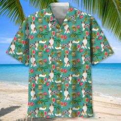 Australian Shepherd Short Sleeve Hawaiian Shirt