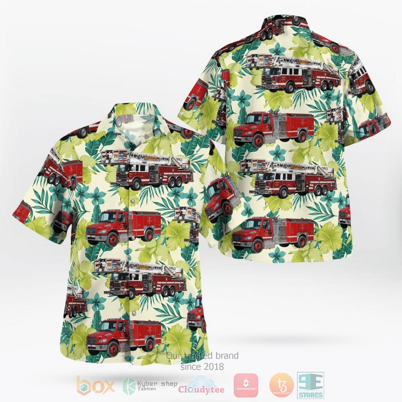 Auxier Volunteer Fire Department Auxier Kentucky Hawaiian Shirt Auxier Volunteer Fire Department Auxier Kentucky Hawaiian Shirt