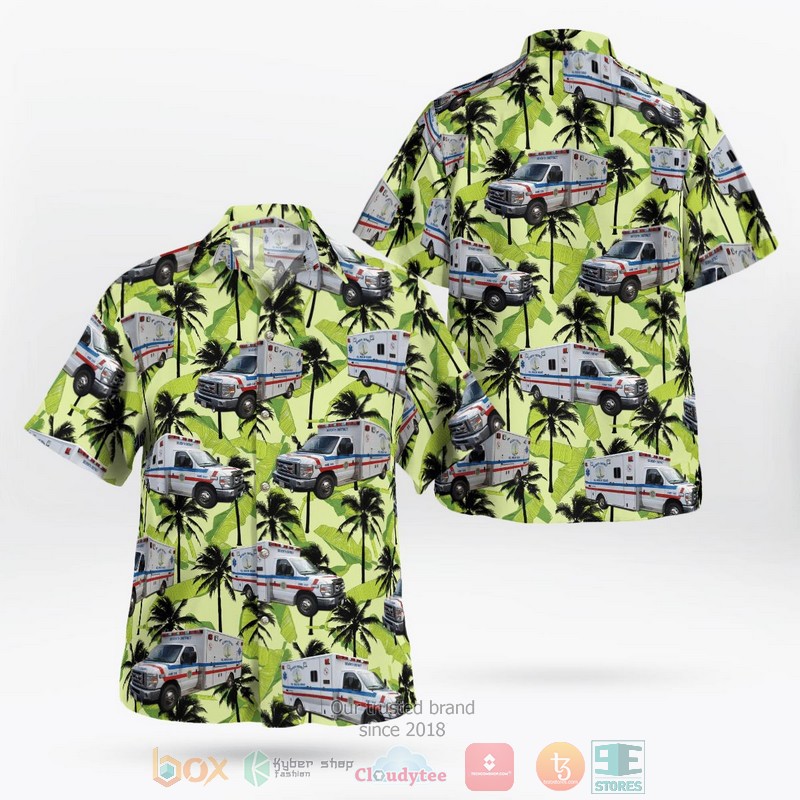 Avenue St Marys County Seventh District Volunteer Rescue Squad Hawaiian Shirt Avenue St Marys County Seventh District Volunteer Rescue Squad Hawaiian Shirt
