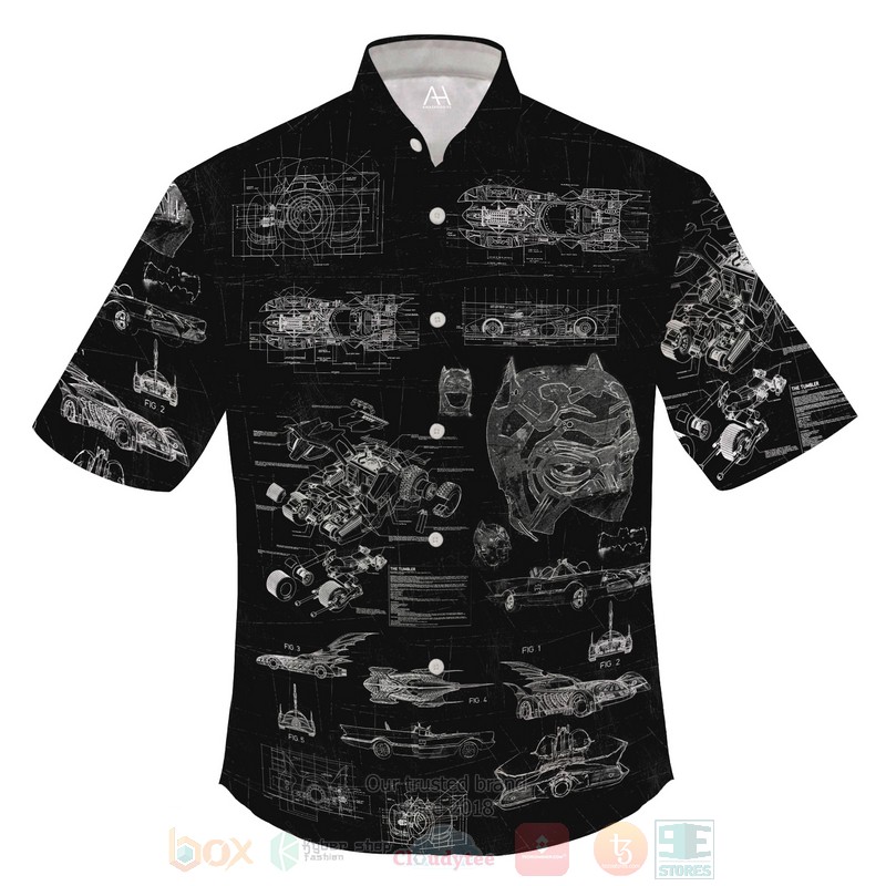 Batmoblie Hawaiian Shirt Batmoblie Hawaiian Shirt