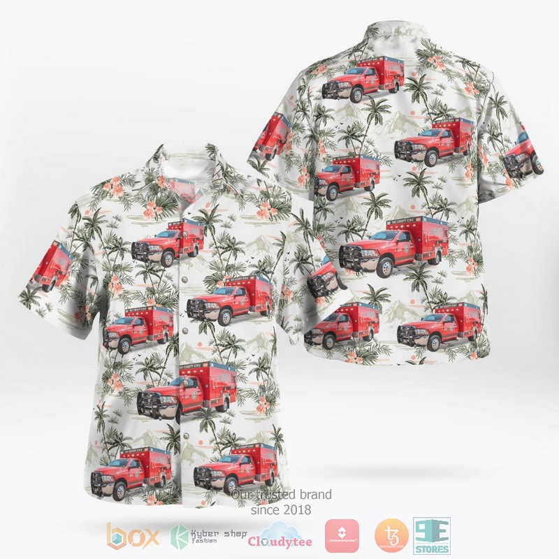 Bay County Florida Bay County Ems Hawaiian Shirt Bay County Florida Bay County Ems Hawaiian Shirt