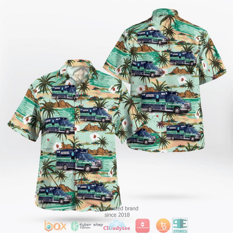Bayshore Ems 3D Hawaii Shirt Bayshore Ems 3D Hawaii Shirt