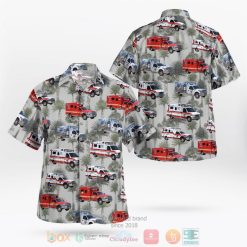 Bedford County Virginia Bedford County Fire Rescue Hawaiian Shirt