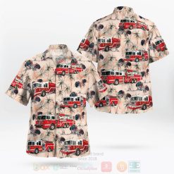 Bedford Hills Westchester County New York Bedford Hills Fire Department Hawaiian Shirt