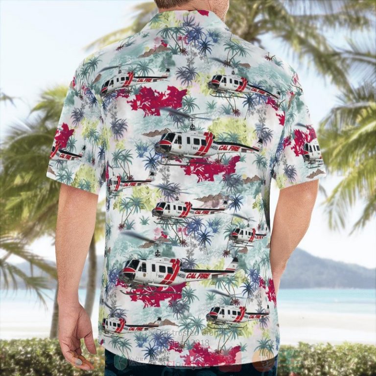Bell-Uh-1F-Super-Hueya-360-Gallons-Copter-901-Cal-Fire-Hawaiian-Shirt-1