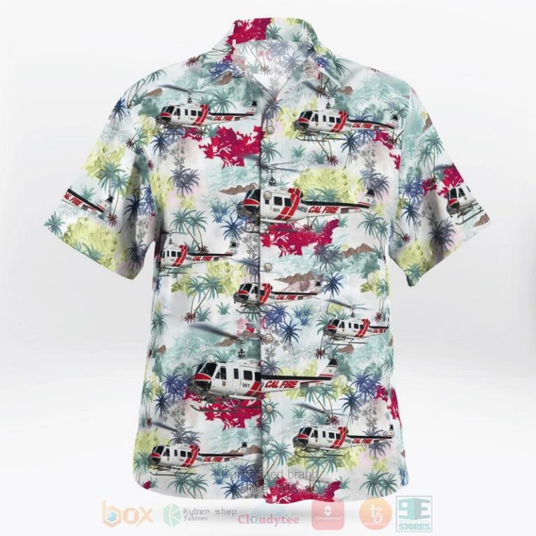Bell-Uh-1F-Super-Hueya-360-Gallons-Copter-901-Cal-Fire-Hawaiian-Shirt-2