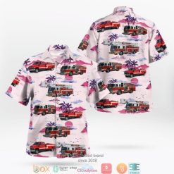 Bemidji Fire Trucks Hawaiian Shirt