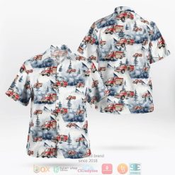 Bennington Bennington County Vermont Bennington Rural Fire Department Hawaiian Shirt