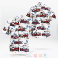 Berwyn Heights Volunteer Fire Dept Rescue Squad Hawaiian Shirt