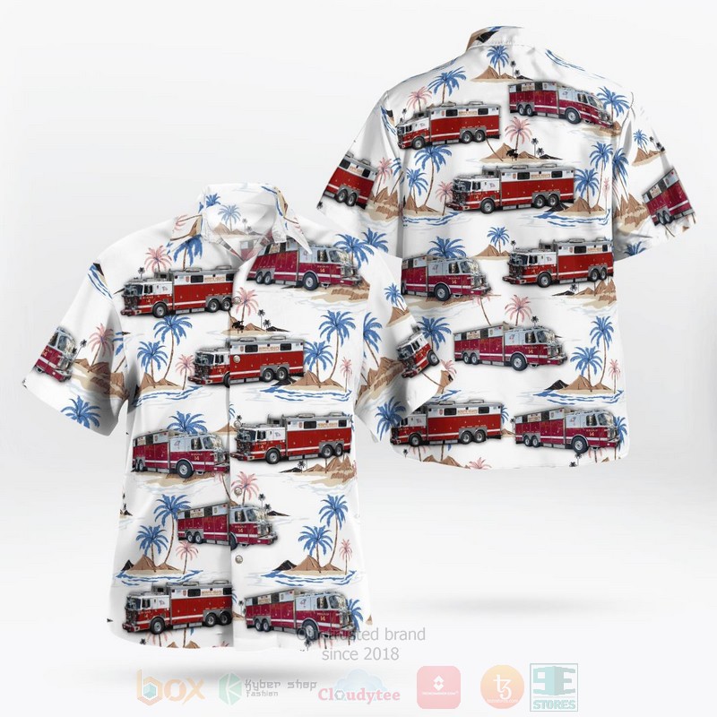 Berwyn Heights Volunteer Fire Dept Rescue Squad Hawaiian Shirt Berwyn Heights Volunteer Fire Dept Rescue Squad Hawaiian Shirt