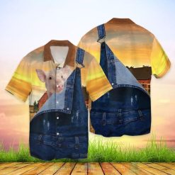 Big Farm Short Sleeve Hawaiian Shirt