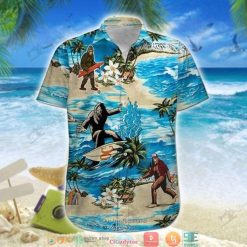 Bigfoot Iii Short Sleeve Hawaiian Shirt