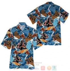 Bigfoot Short Sleeve Hawaiian Shirt 2