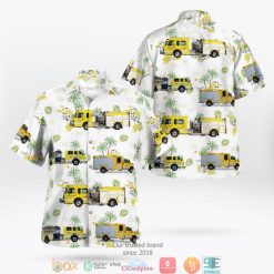 Bismarck North Dakota Bismarck Rural Fire Department Hawaiian Shirt