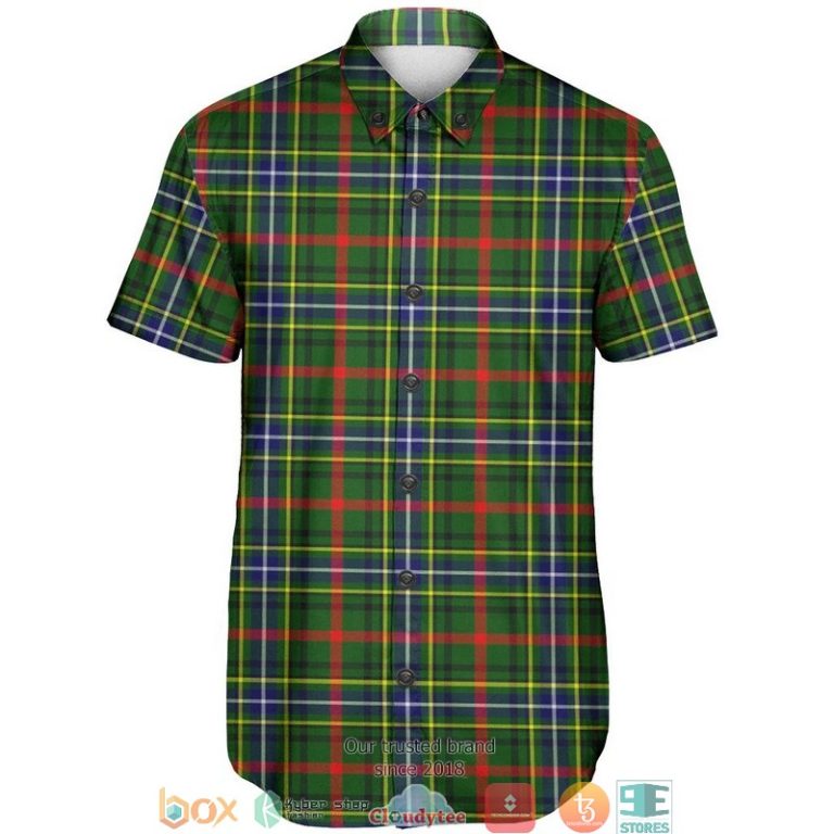 Bisset-Tartan-Short-Sleeve-Hawaiian-Shirt-1