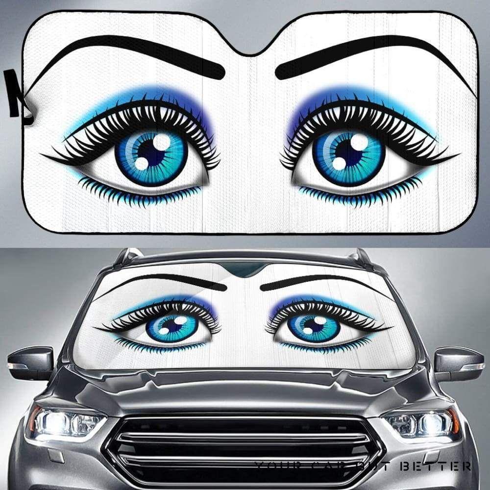 Blue Lady Car Auto Sun Shade Blue Lady Car Auto Sun Shade