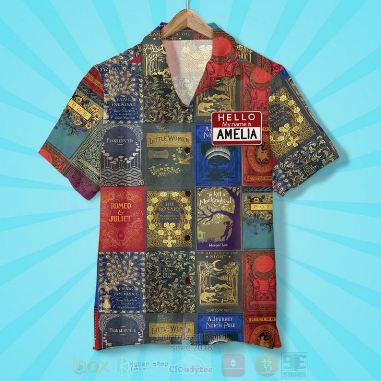 Book-Lover-Hello-My-Name-Is-Book-Seamless-Custom-Name-Hawaiian-Shirt-1