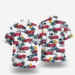 Brevard County Florida Space Coast Regional Airport Fire Department Hawaiian Shirt
