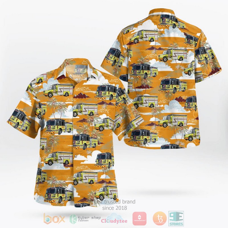 Brooksville Hernando County Florida Hernando County Fire Emergency Services Hawaiian Shirt Brooksville Hernando County Florida Hernando County Fire Emergency Services Hawaiian Shirt