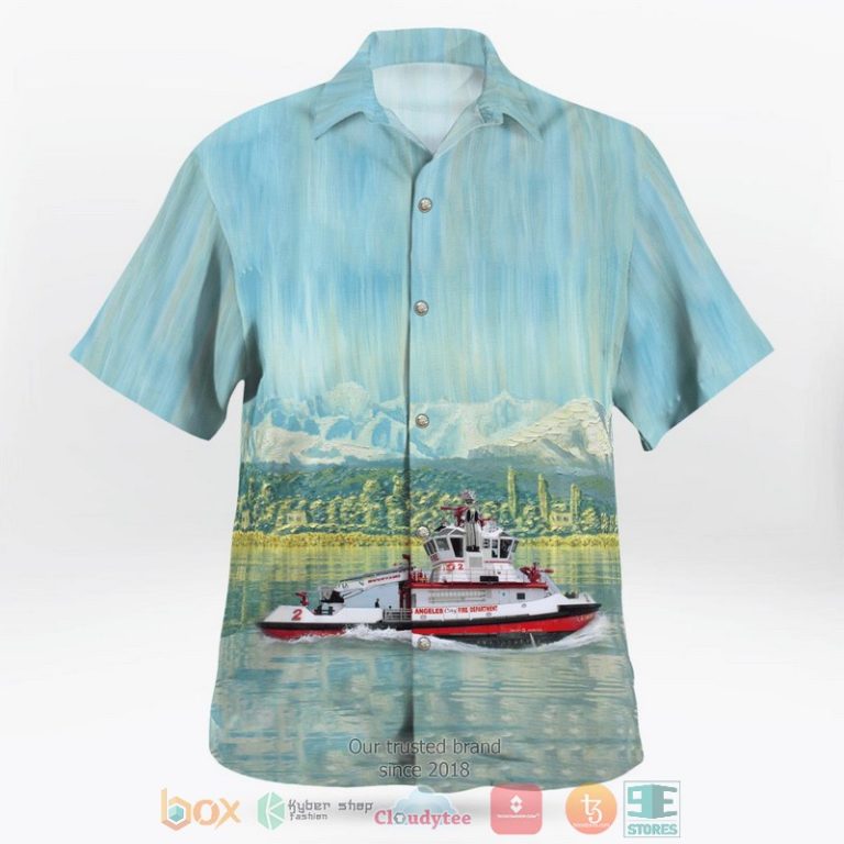 California-Los-Angeles-City-Fire-Department-Fireboat-2-Warner-L.-Lawrence-Hawaiian-Shirt-2