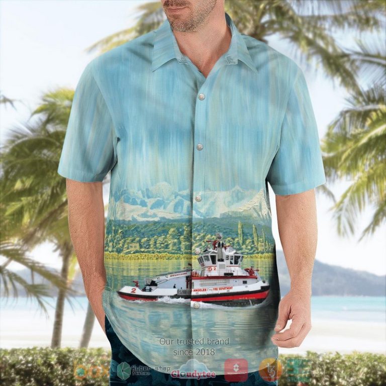 California-Los-Angeles-City-Fire-Department-Fireboat-2-Warner-L.-Lawrence-Hawaiian-Shirt-3