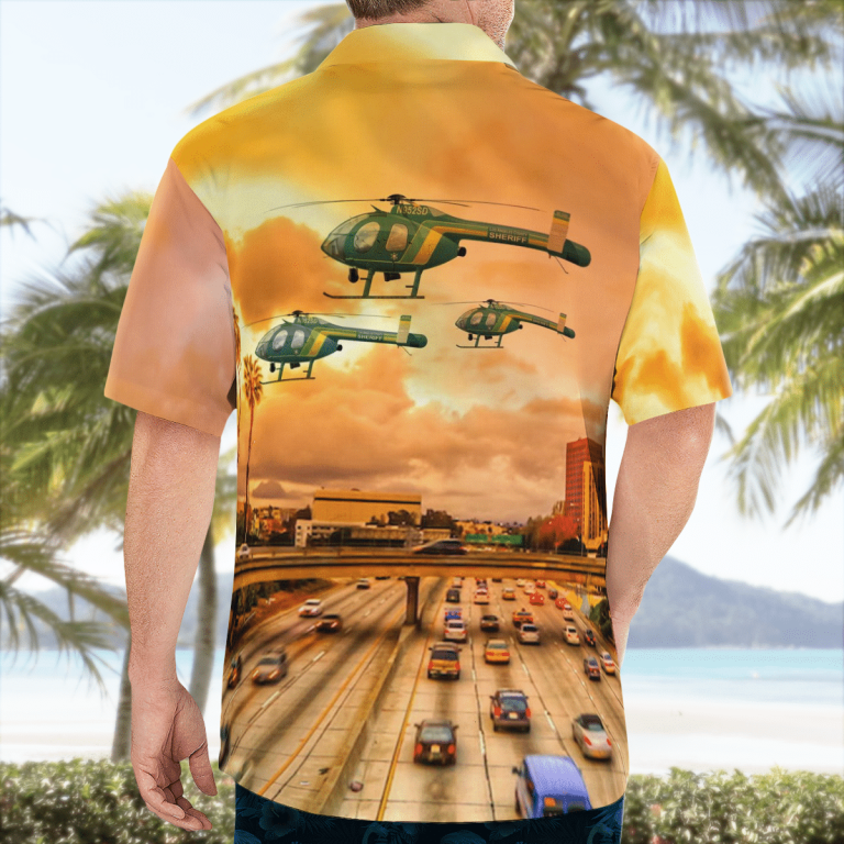 California-Los-Angeles-County-Sheriff-Department-Md520N-Notar-Hawaiian-Shirt-1