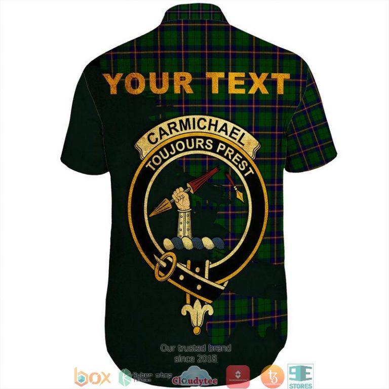 Carmichael-Modern-Tartan-Crest-Personalized-Short-Sleeve-Hawaiian-Shirt-2