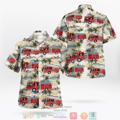 Charlotte Eaton County Michigan Charlotte Fire Department Hawaiian Shirt