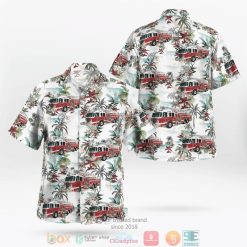 Charlotte Fire Department Station 29 Charlotte North Carolina Hawaiian Shirt