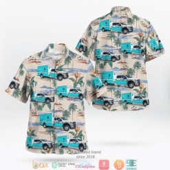 Charlotte North Carolina Atrium Health Ambulance Hawaii 3D Shirt