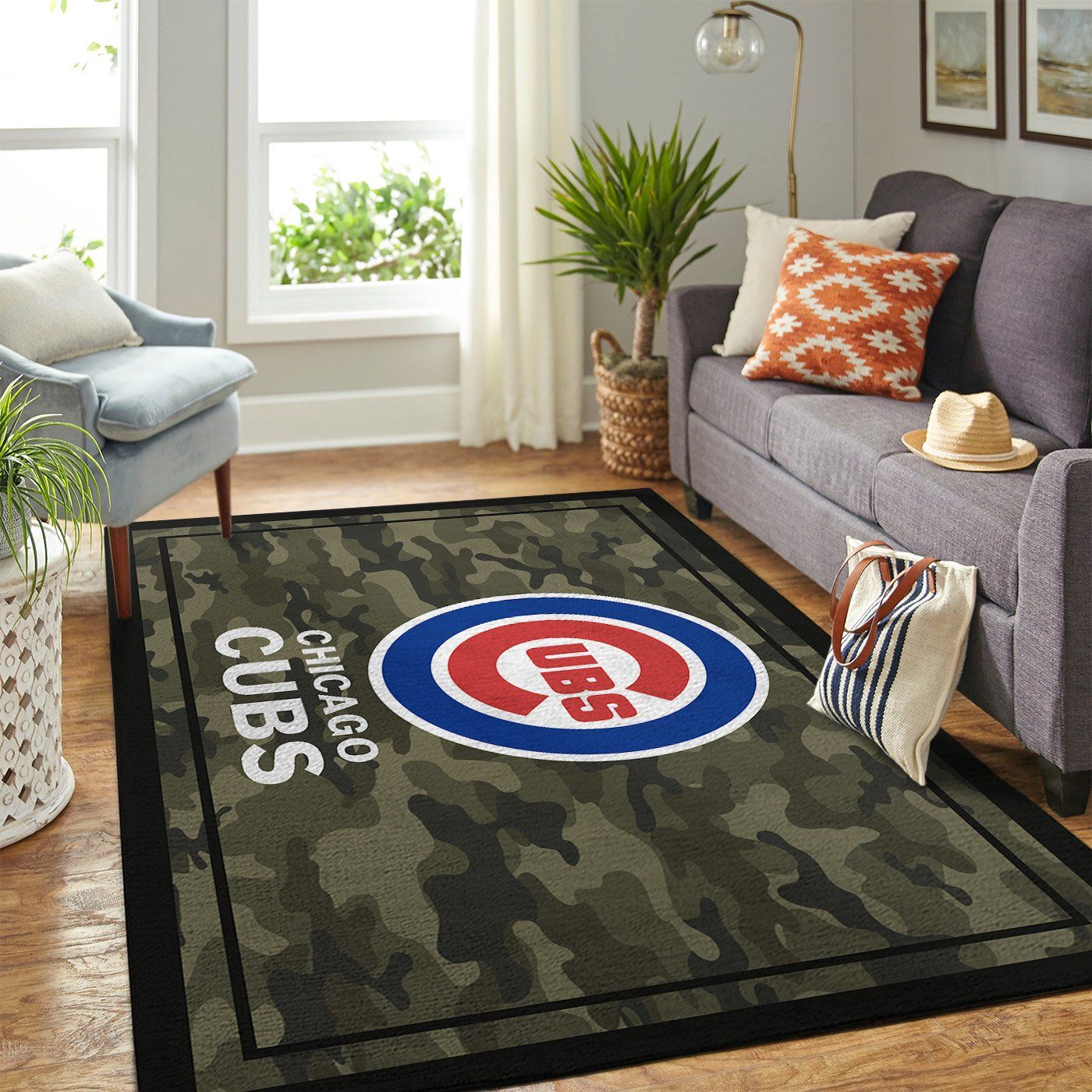 Chicago Cubs Mlb Team Logo Camo Style Nice Gift Home Decor Rectangle Area Rug Chicago Cubs Mlb Team Logo Camo Style Nice Gift Home Decor Rectangle Area Rug