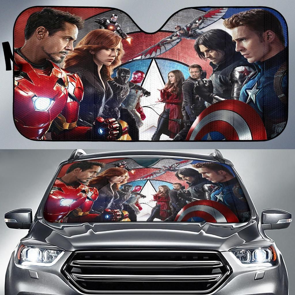 Civil War Car Auto Sun Shade Civil War Car Auto Sun Shade