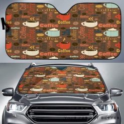 Coffee Car Auto Sun Shade