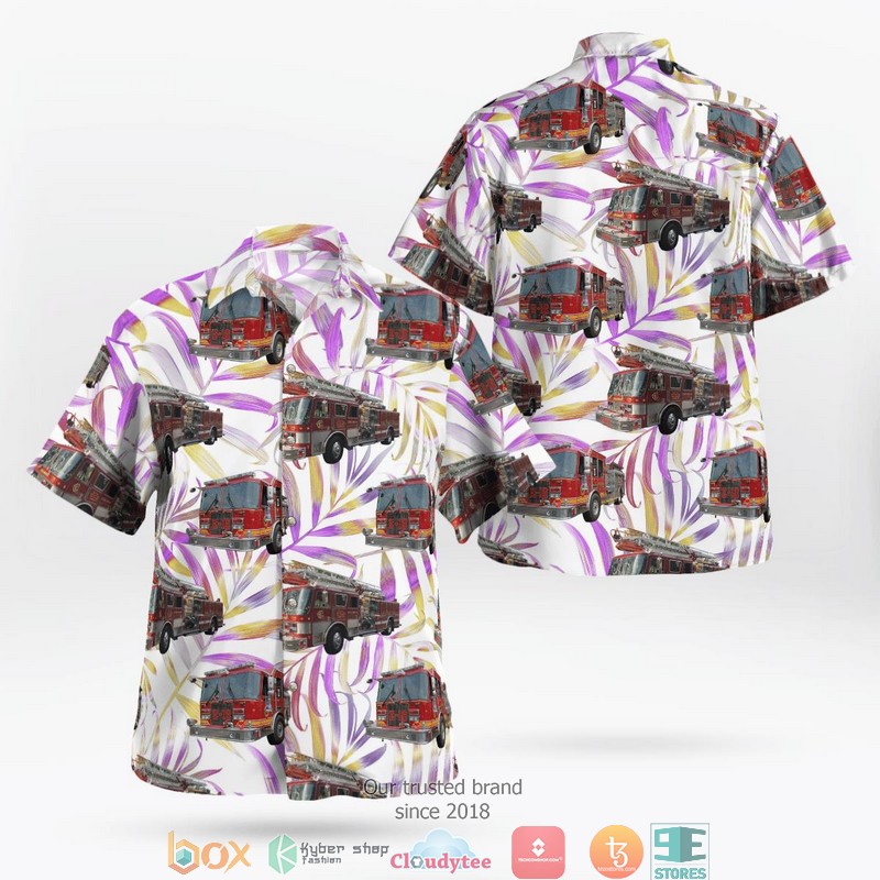 Colmar Volunteer Fire Company Pennsylvania Hawaiian Shirt Colmar Volunteer Fire Company Pennsylvania Hawaiian Shirt