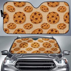Cookie Pattern Car Auto Sun Shade