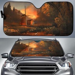 Country House Mornings Car Auto Sun Shade