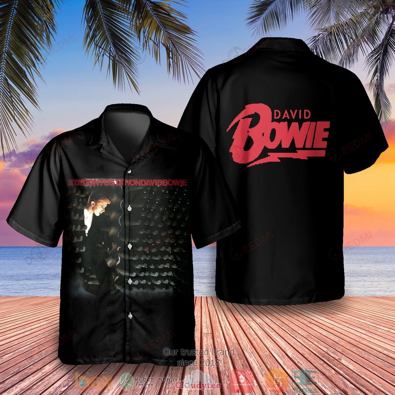 David Bowie Station To Station Hawaiian Shirt David Bowie Station To Station Hawaiian Shirt