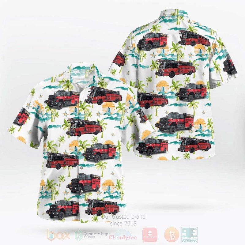 Del City Fire Department Del City Oklahoma Hawaiian Shirt Del City Fire Department Del City Oklahoma Hawaiian Shirt