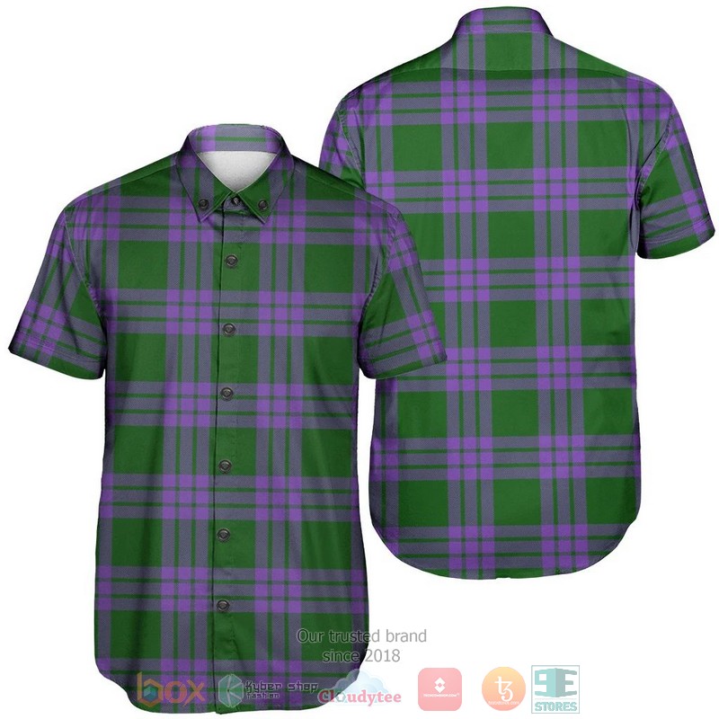 Elphinstone Tartan Hawaiian Shirt Elphinstone Tartan Hawaiian Shirt