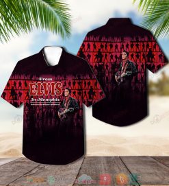 Elvis Presley From Elvis In Memphis Short Sleeve Hawaiian Shirt