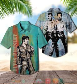 Elvis Presley Modern Art Hawaiian Shirt