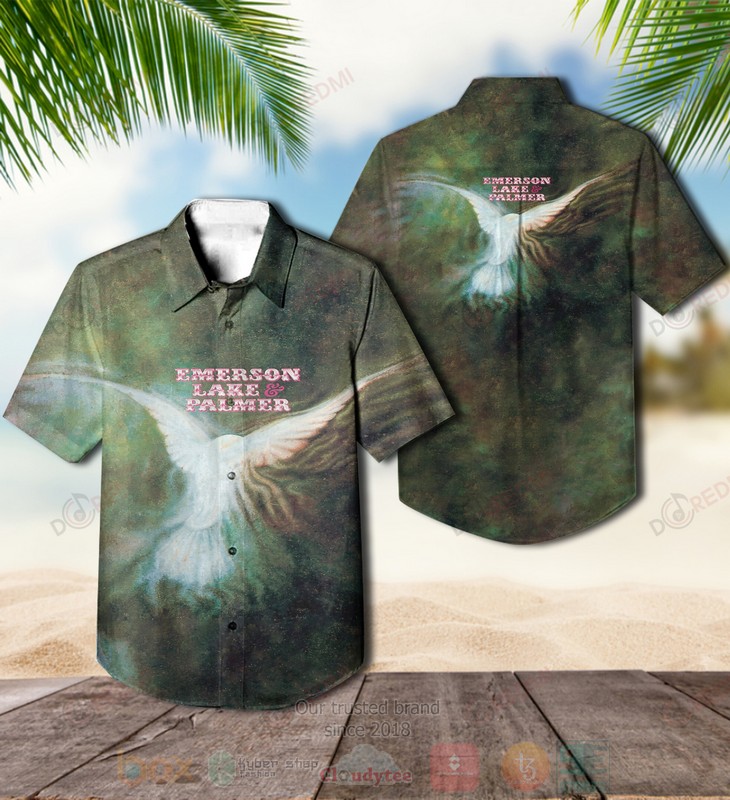 Emerson Lake Palmer Album Hawaiian Shirt 2 Emerson Lake Palmer Album Hawaiian Shirt 2