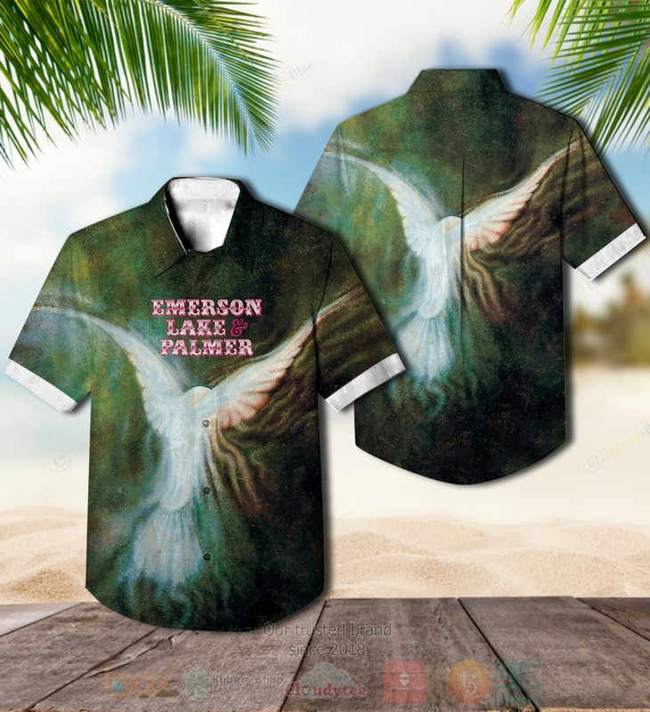 Emerson Lake Palmer Album Hawaiian Shirt Emerson Lake Palmer Album Hawaiian Shirt