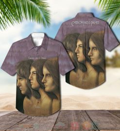 Emerson Lake Palmer Trilogy Grey Album Hawaiian Shirt
