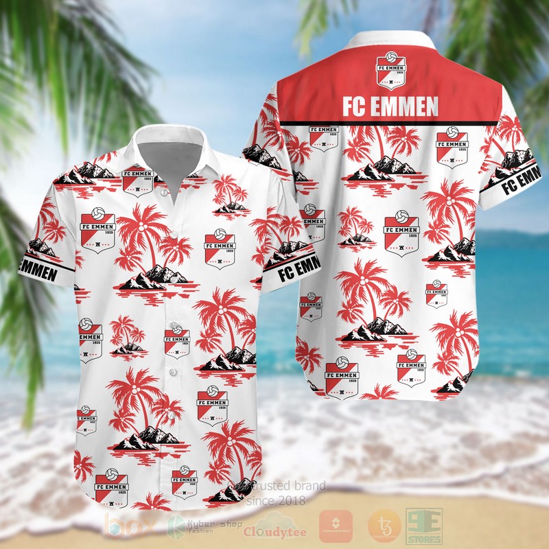Eredivisie Fc Emmen Hawaiian Shirt Eredivisie Fc Emmen Hawaiian Shirt