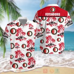 Eredivisie Feyenoord Rotterdam Fc Hawaiian Shirt