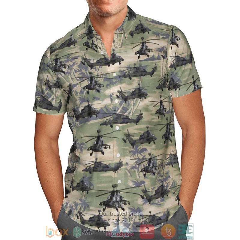 Eurocopter Tiger Germany Hawaiian Shirt Eurocopter Tiger Germany Hawaiian Shirt