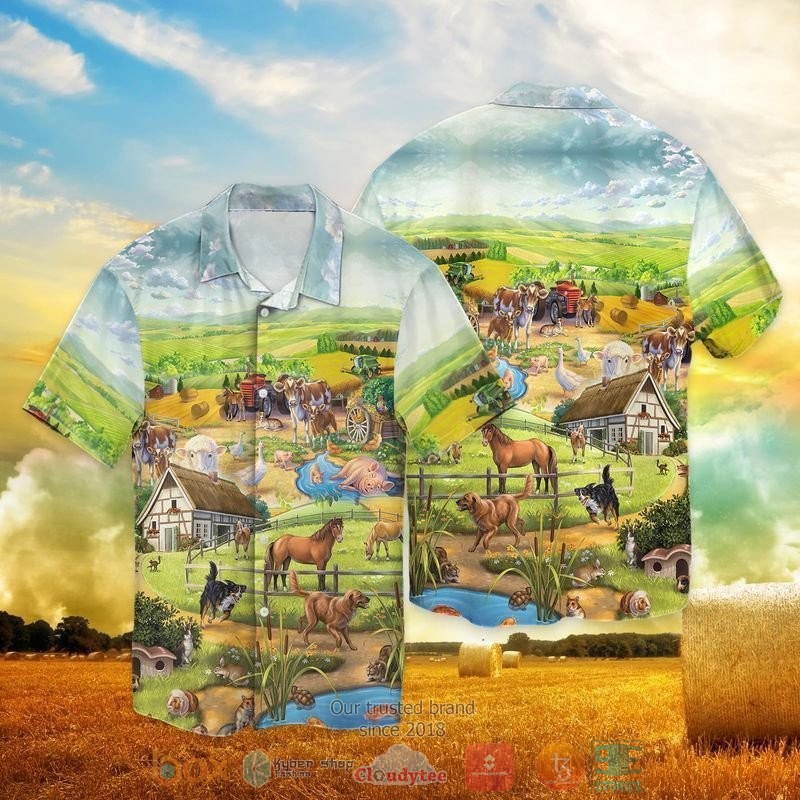 Farmer Art Hawaiian Shirt Farmer Art Hawaiian Shirt